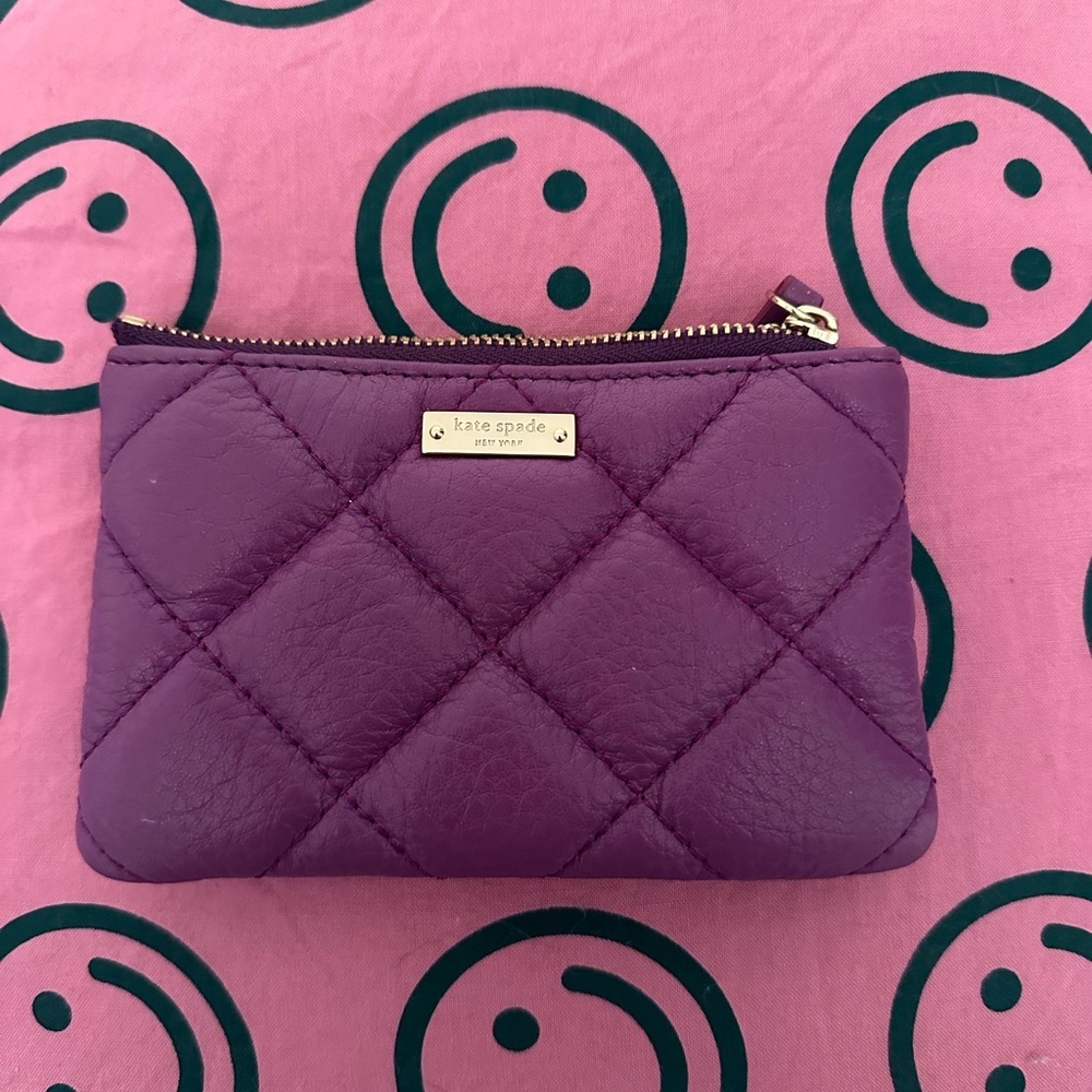 Purple Kate Spade Coin Purse